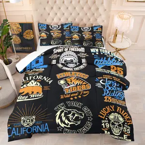 Las Vegas Raiders team pattern, including 1 blanket and 1 or 2 pillowcases without pillowcases, suitable for daily holiday birthday gifts, soft children's and adult bedroom decorations