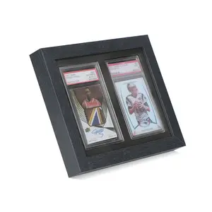 IHEIPYE Graded Card Display Frame – Compatible with PSA, CGC & TAG Slabs – Wall-Mount Trading Card Case for Sports Cards, Pokémon & MTG