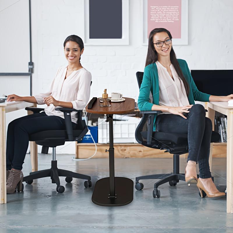 Office Desk Computer Workstations Laptop Table, A Mobile And Adjustable Side Table/folding Table, Suitable For Home Office Desks, Coffee Tables And Bedside Sofas, Used In Office Reception, Offices, Holiday And Mother's Day Gift