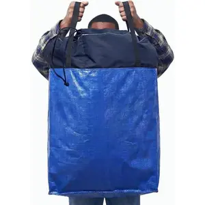 Moving Bags Heavy Duty , 66 Gallon Large College Moving Bags with Handles,  Storage Packing for  Dorm, Set of 2