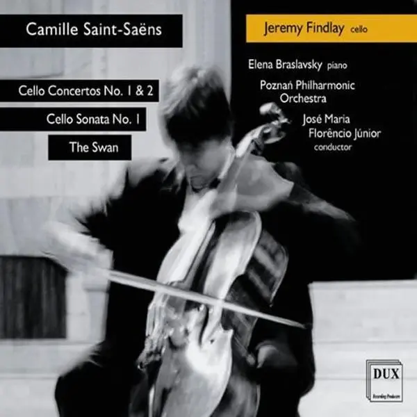 C. Saint-Saens Cello Works Music Compact Disc - CD