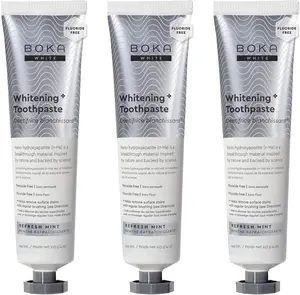 Nano Hydroxyapatite Toothpaste — Whitening Refresh Mint, 4 oz (3-Pack)