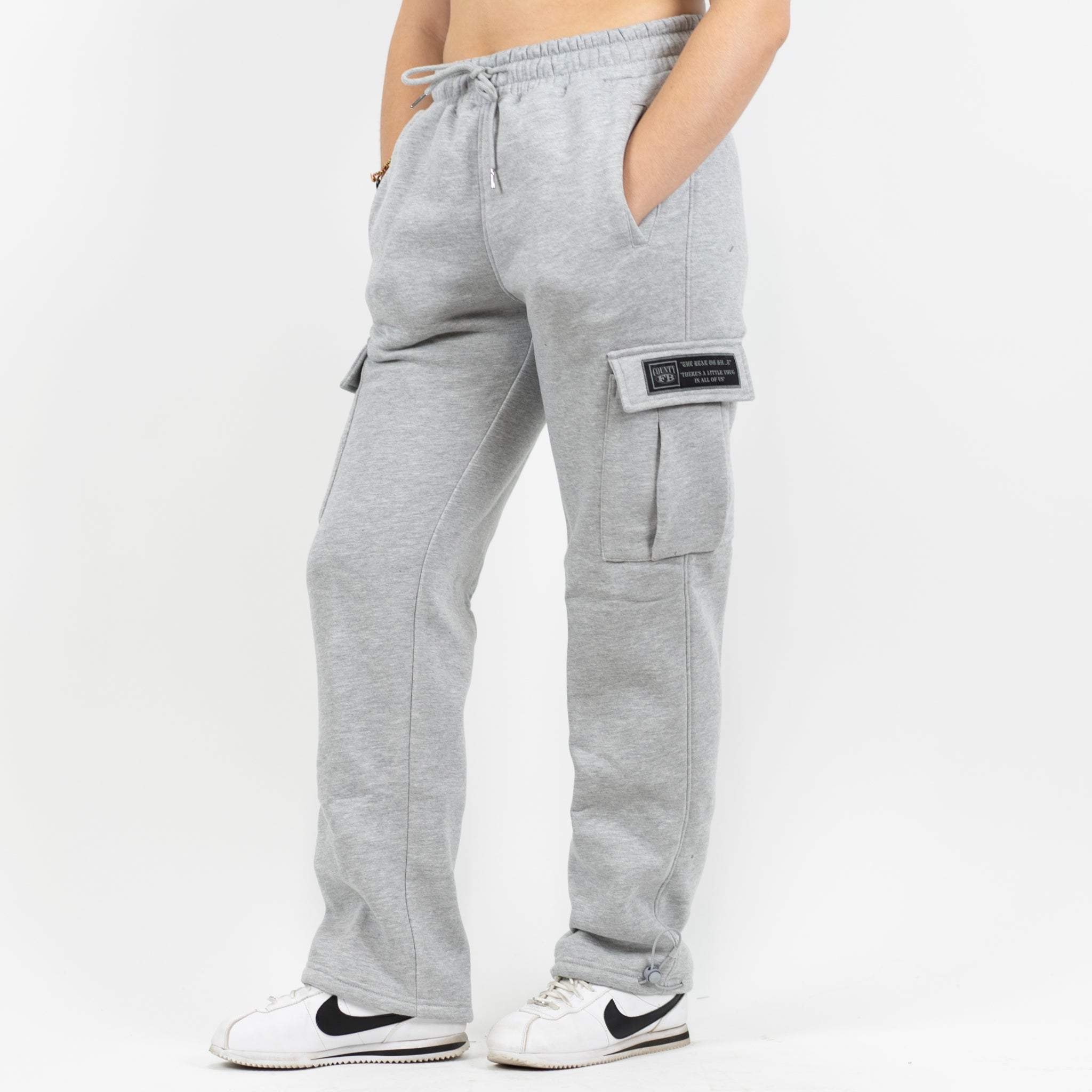 FB County Heavyweight Baggy Cargo Sweatpants