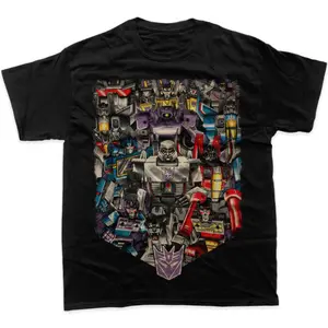 Decepticons Shirt, Transformers Shirt, Movie Shirt, Graphic Tee - Vintage Graphic Tee – Unisex S-3XL – Menswear & Womenswear – Streetwear Tops – Casual Cotton Crewneck Shortsleeve T-shirt