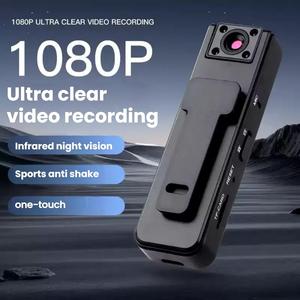 Body Cameras With 32G TF Card,  Audio and Video Recording, Camcorder, 1080p HD Wearable Camera with NightVision,180° Rotatable Lens and Motion Detection, for Outdoors Sports PoliceDelivery Cycling