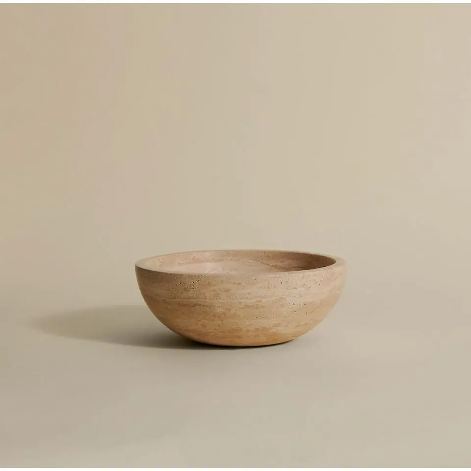 Travertine Bowl Travertine Bowl