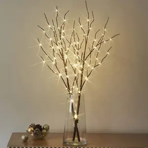 LED Branch Lights, Waterproof Decorative Birch Tree Lights, Creative Bedroom Event Scene Atmosphere, Christmas Tree Colored Lights, Led String Lights
