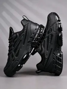 Men's Cyberpunk Functional Training Running Shoes, Breathable Mesh, Shock Absorption, Durable, Suitable for Jogging and Fitness, Workout Sneakers, Sports Running Shoes, Athletic Running Shoes