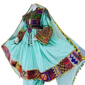 mint color Afghani outfit mint color Afghani outfit