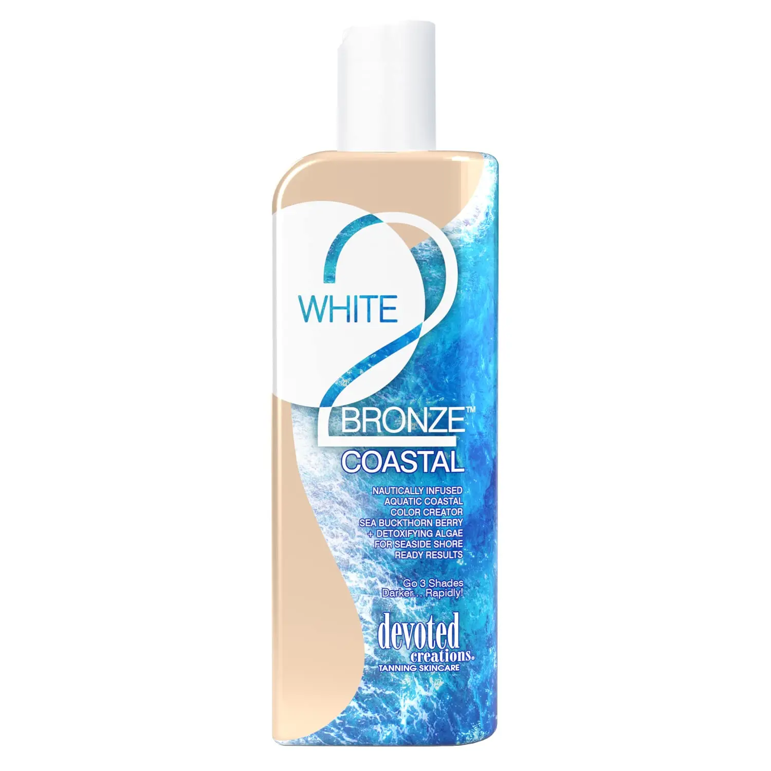 White 2 Bronze Coastal Blue Hued Optimizer Go 3 Shades Darker Rapidly 8.5oz Haircare Toner