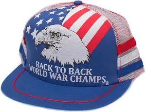 Classic 3 Stripe Hat Flat Bill Adult One-Size Unisex Multi Colors Cap