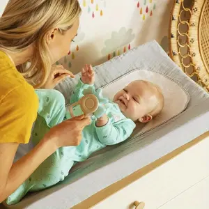 Waterproof Changing Pad Liners, 3 Count (Pack of 1),Baby diaper table care waterproof diaper pad polyester cotton waterproof diaper pad changing table pad
