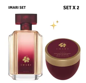 Avon Imari Perfume & Body Cream Set 2-Piece Fragrance Collection for Women