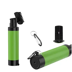 Efficient and Convenient Golf Accessories Cleaning Brush | Three-Color Handle with Press-Type Hook and Spray Bottle Brush, Golf Equipment and Golf Club Accessories
