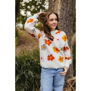 Sweet Flower Sweater