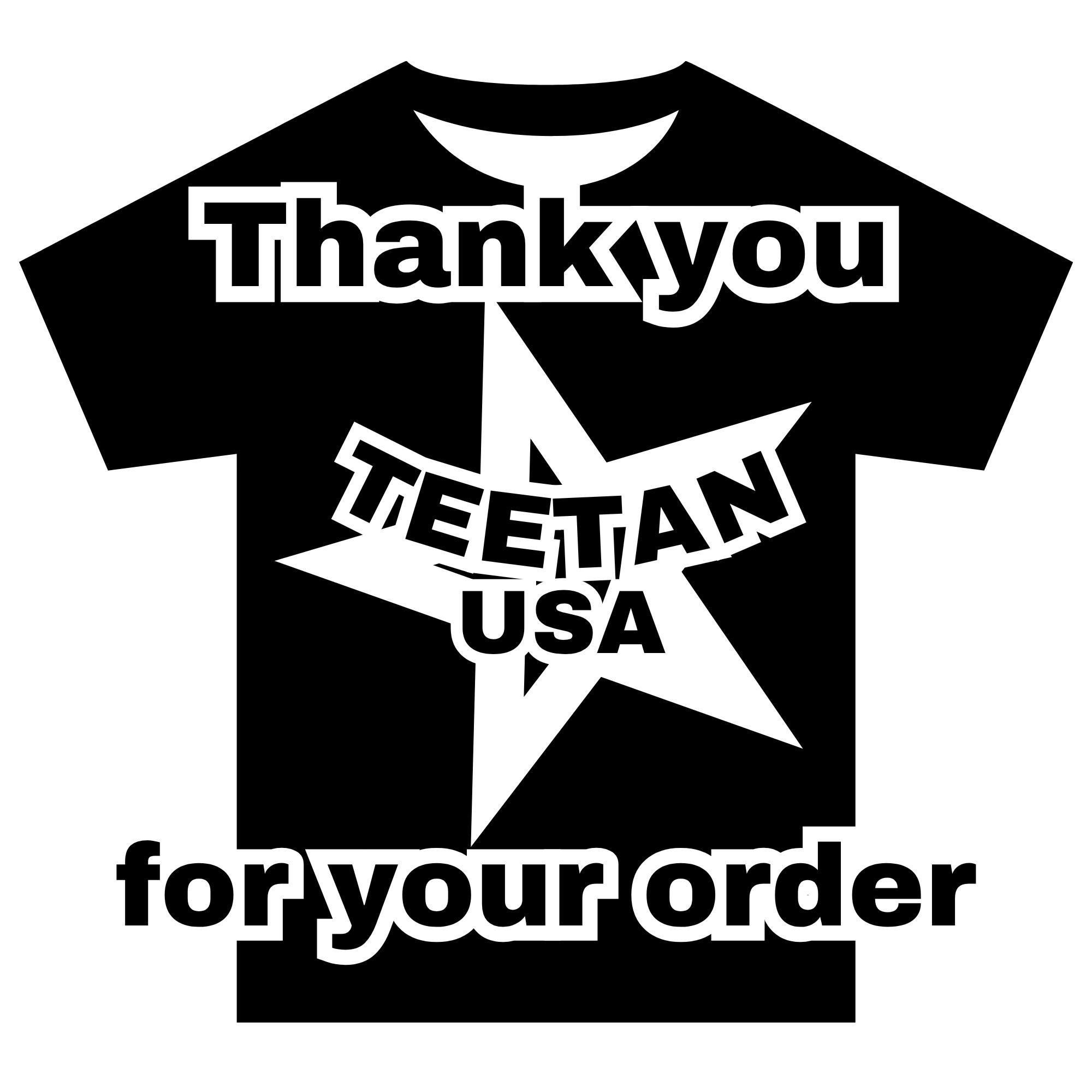 Thank You Gift Card Teetan USA Shop