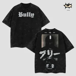 YE - Bully Album Merch 2026 V2 Premium Washed T-Shirt For Ye Fans, Ye Stans Hip-Hop Shirt, Gift For Ye Fan Graphic Tee, Bully Album Fan Merch Shirt