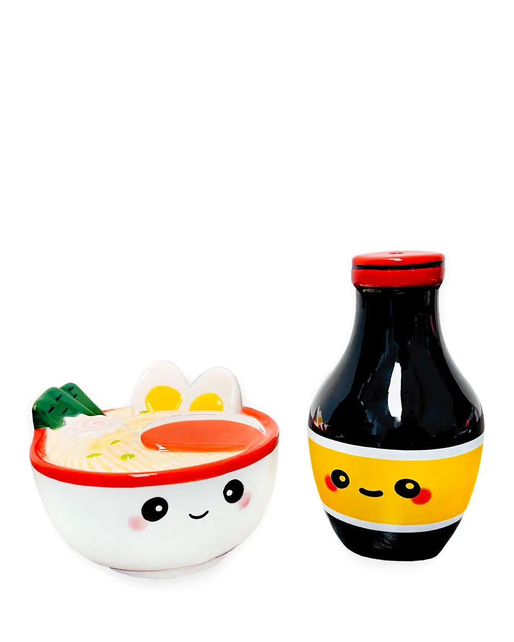 Ramen Noodle Soy Sauce Salt & Pepper Shaker Set