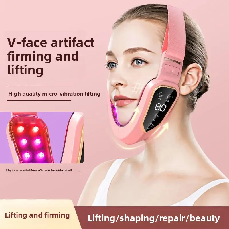 V Face Device Lifting and Firming Mask Small V Face Bandage Massager Face Shaping Device Facial Bandage Beauty Device