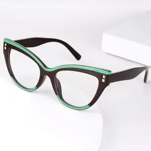 Flat Cat Eye Reading Glasses for Women