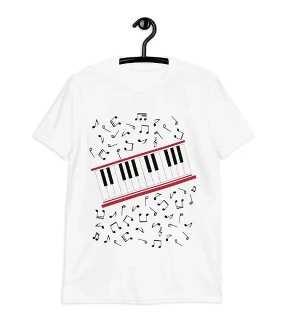 Michael Jackson Beat It T-Shirt,Unisex shirt, Beat It Keyboard T Shirt Piano & Music Notes