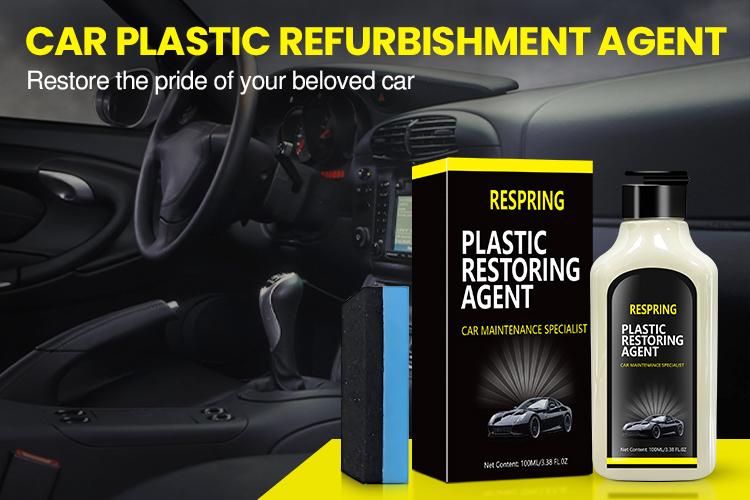 Car Plastic Restorer - Plastic Restoring Agent for Bumper & Trim Renewal
