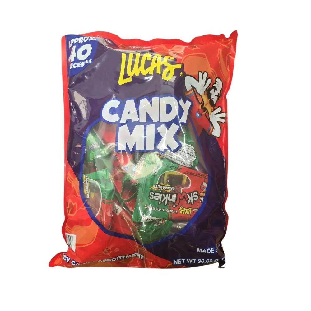 Lucas Candy Mix – Assorted Spicy Mexican Candy – Approx. 40 Pieces – 36.68 oz