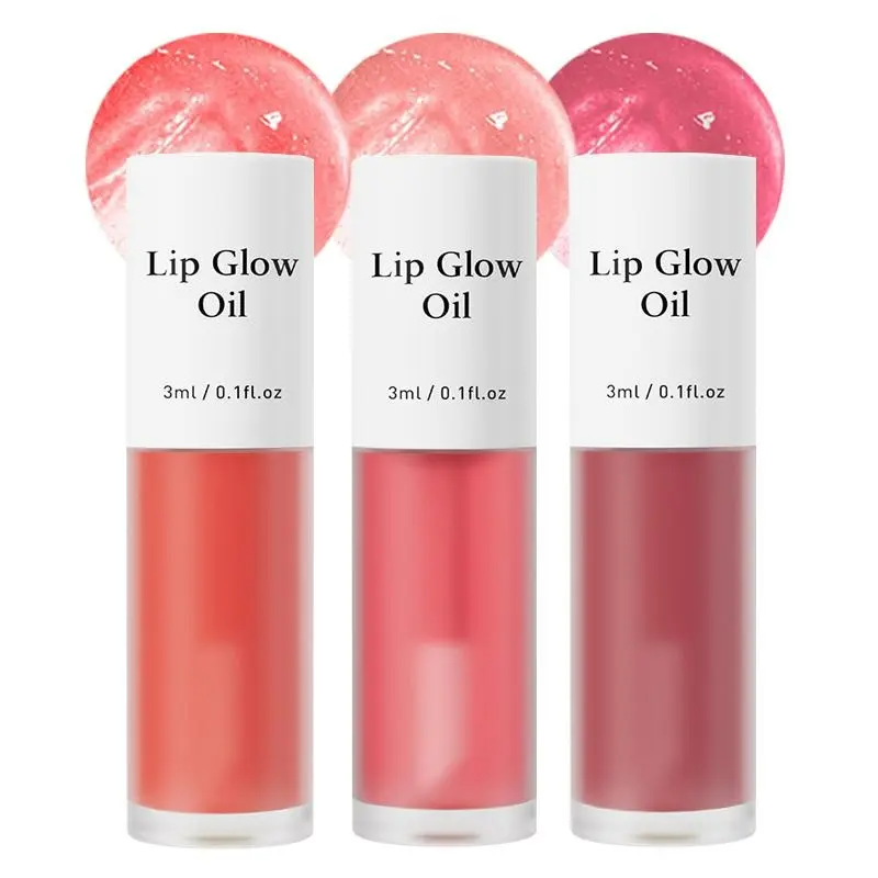 Korean Apple Lip Plumping and Glossing Oil - Moisturizing and glossy, specially designed for women and girls, enhances lip texture and creates a shimmering finish. 3ml, ideal for everyday makeup and on-the-go use.