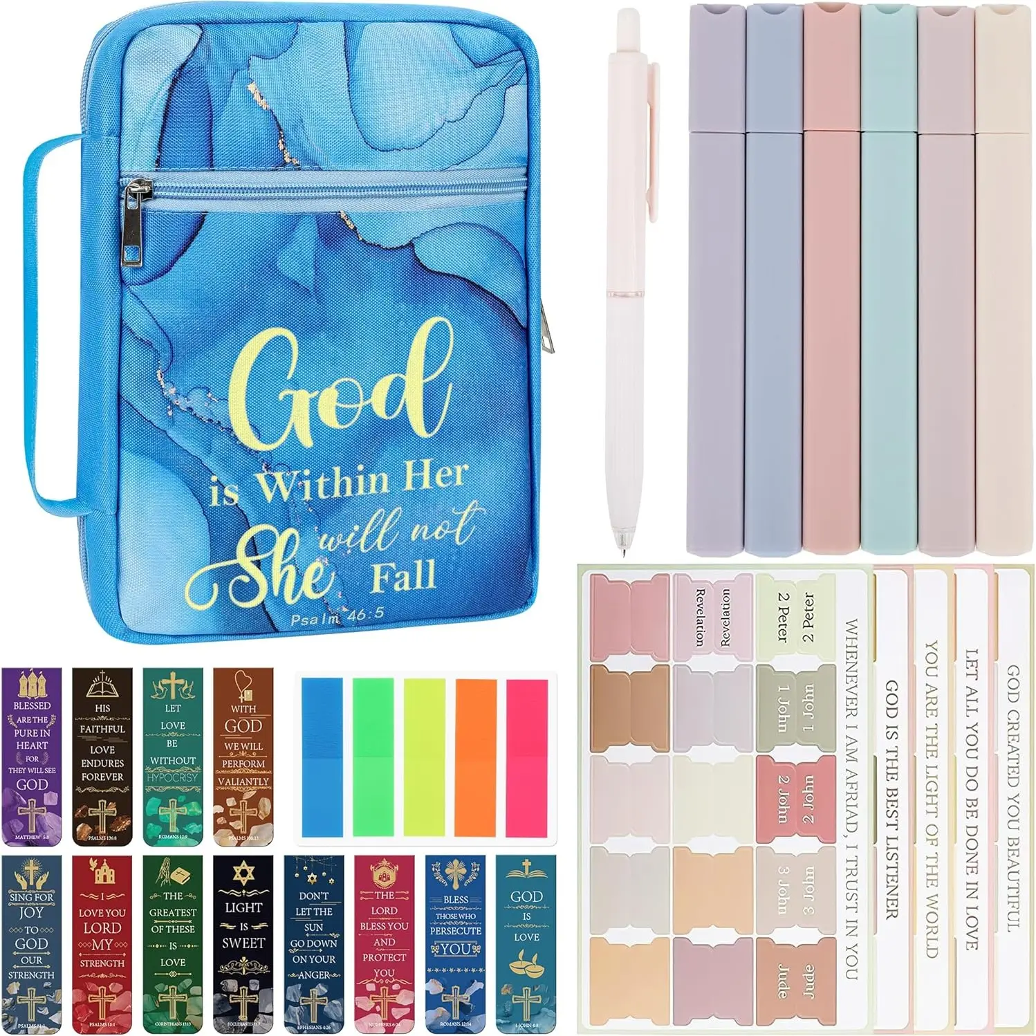 God is Within Her Blue