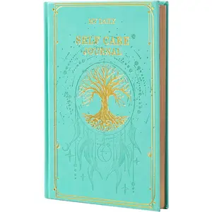 Undated Daily Self-Care Gratitude Journal with Guided Prompts Inspirational Quotes Mood Tracker for More Happiness Optimism for Women & Men Green