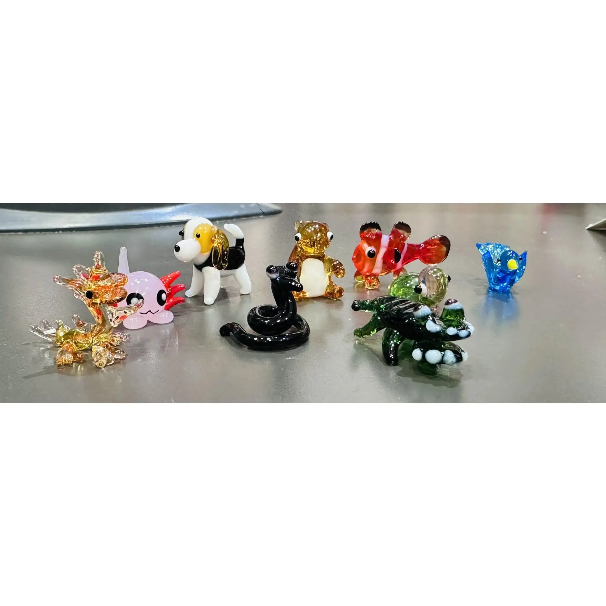 Miniature World - Glass Figurines