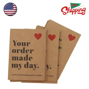 120Pcs Thank You Cards for Small Business, 3.9 x 2.7 Inches / 10 x 7 cm