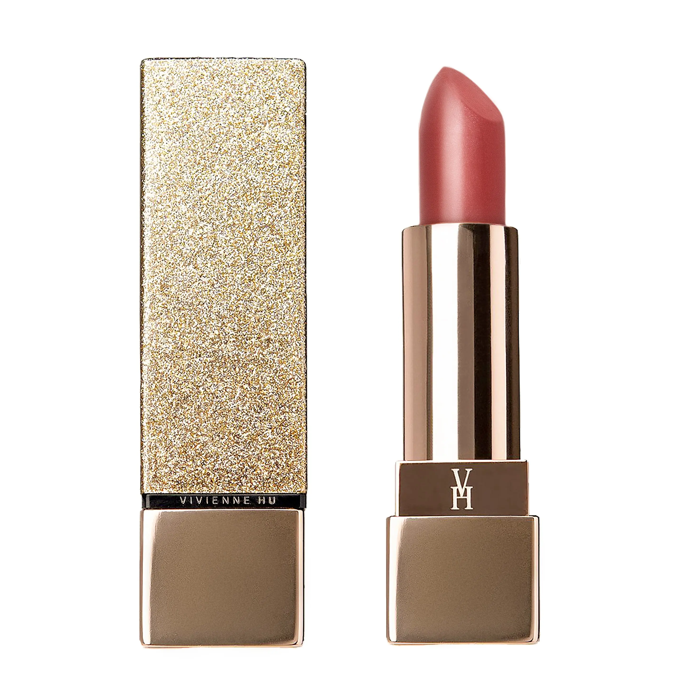 VivienneHu Goldsand Long Lasting Creamy Satin and Soft SHINE Lipstick Lip Makeup Sets