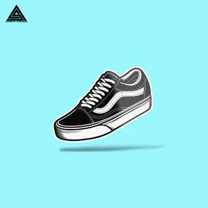 Vans Old Skool Sticker || vinyl sticker, water bottle sticker, tumbler sticker, laptop decals, waterproof sticker, old, skool, shoe Decor Decorative