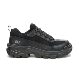 Caterpillar Invader Sport LO Composite Toe Mens Black Wide Work Shoes