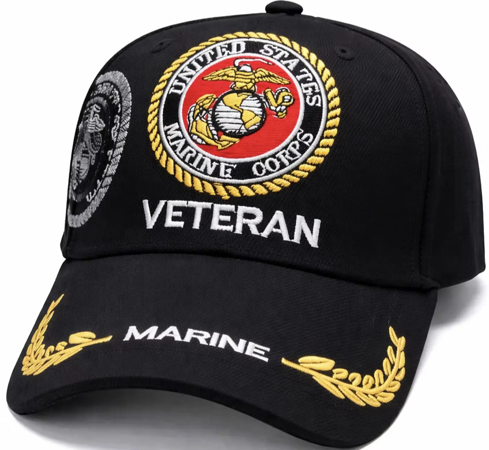 U.S Marine Veteran Black Cap 0034