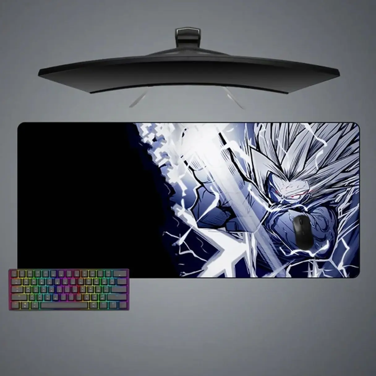 Gohan Beast Design Gaming Mouse Pad, Computer Desk Mat