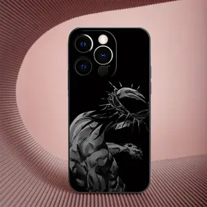 Phone case for iPhone 16 Pro Max 15 Plus 14 13 12 11 XR XS E Jesus with Thorn Crown Christian Stylish Pattern Anti-Scratch Shockproof TPU Bumper Drop-proof Cover