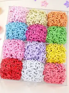 50pcs Set Colorful Random Bb Clips for Girls, Cute Toddler Hair Accessories, Gentle on Hair for Daily Use, Versatile Bangs Clips, Barrettes Hair Clips