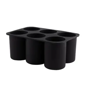 BarConic® Silicone Cylinder Ice Mold Tray, Kitchen & Bar Utensils for Making Cocktails Ice Cubes