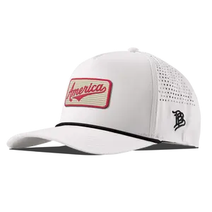 America Badge Curved 5 Panel Rope