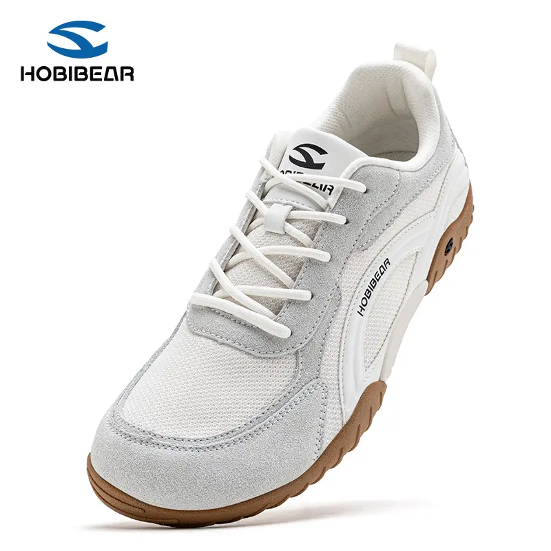 HOBIBEAR Women's Barefoot Daily Walking Shoes - Wide Toe Box, Lightweight Comfortable Outdoor Sneakers with Rubber Sole, Lightweight Shoes