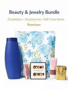 Beauty & Makeup Tools Gift Set with Jewelry and Accessories