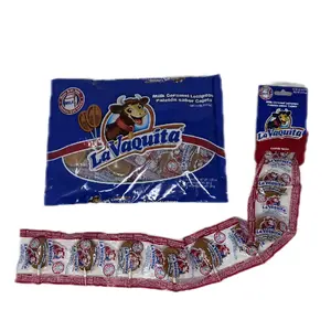La Vaquita Milk Caramel Lollipops 10 & 21 Pieces Bag - Sweet Snack