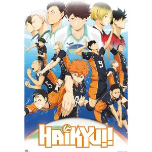 Trends International Haikyu!! - Key Art 2 Wall Poster, 34L x 22.4W, Unframed Version