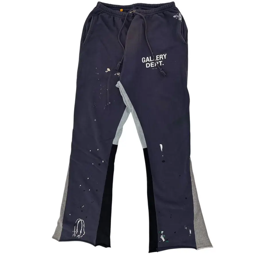 991920 Gallery Dept. Painted Flare Sweat Pants Purple