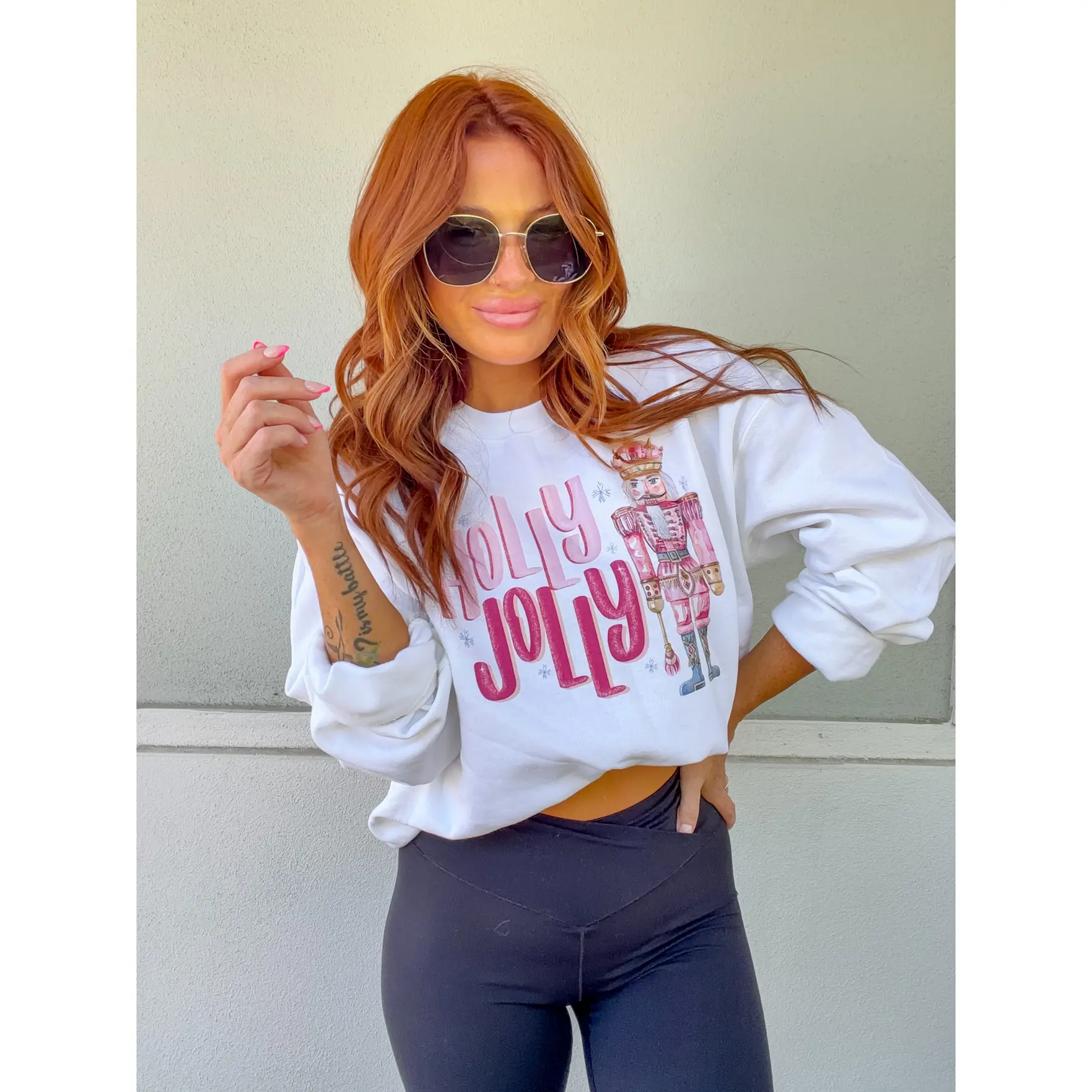Holly Nutcracker Graphic Top
