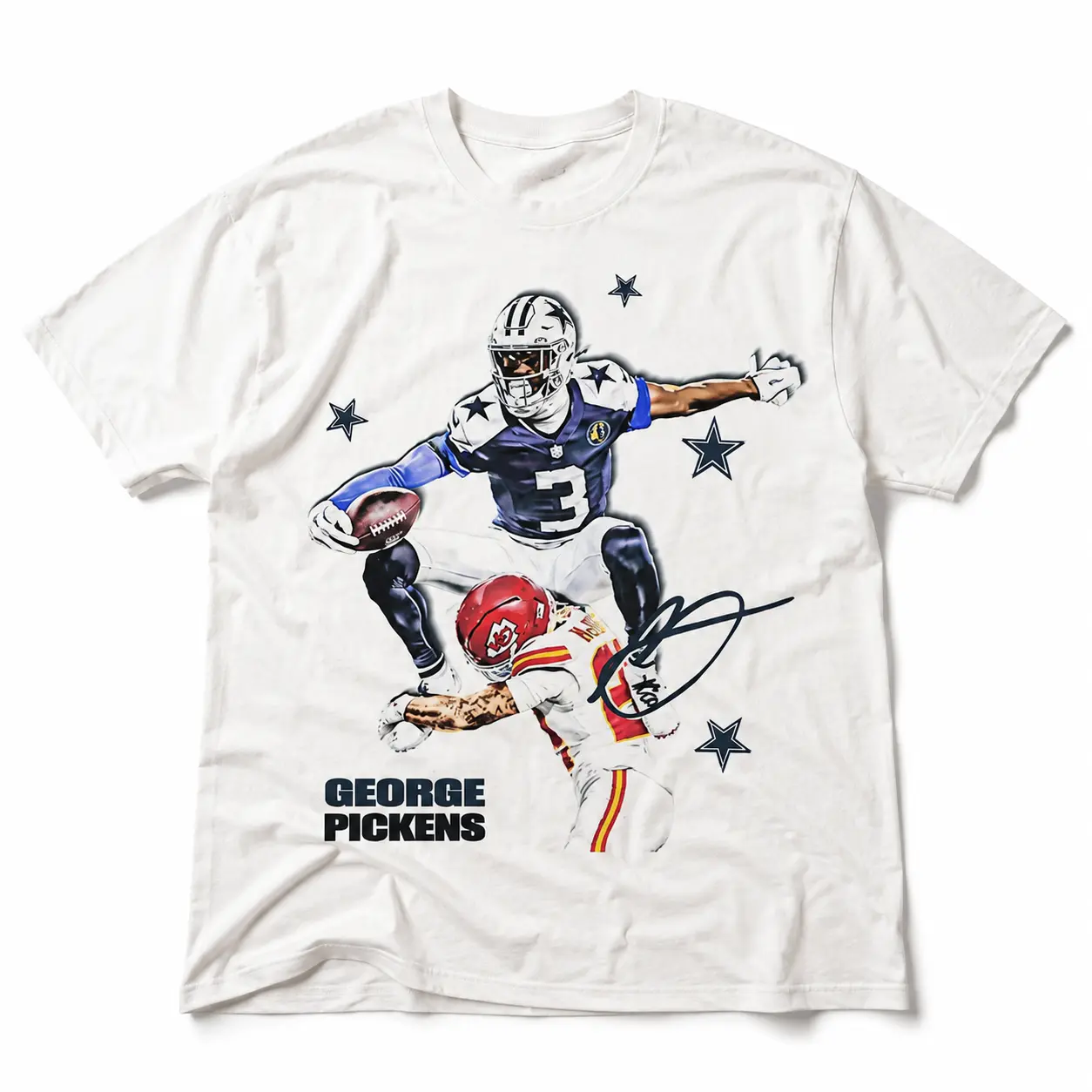 GEORGE PICKENS 1.3 Football Adults and Youth T-shirt, teen boys clothing, Dallas Football merch, men's stuff, game day shirt, mens clothing, youth clothing, gift for him & her, streetwear, graphic tees for boys