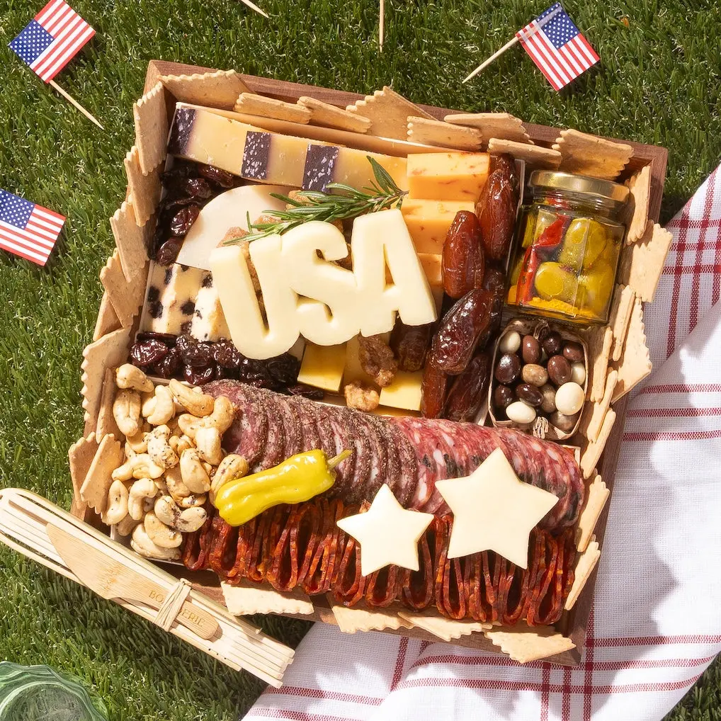 Labor Day Classic Cheese & Charcuterie Board