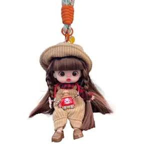 Naba Luoluomi Cute Fashion Plush Dolls Doll Bag Charm Key Chain  Phone Charm Phone Strap